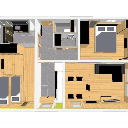 Appartement familial au pied de la télécabine 4* Saint-Gervais-les-Bains Extérieur photo
